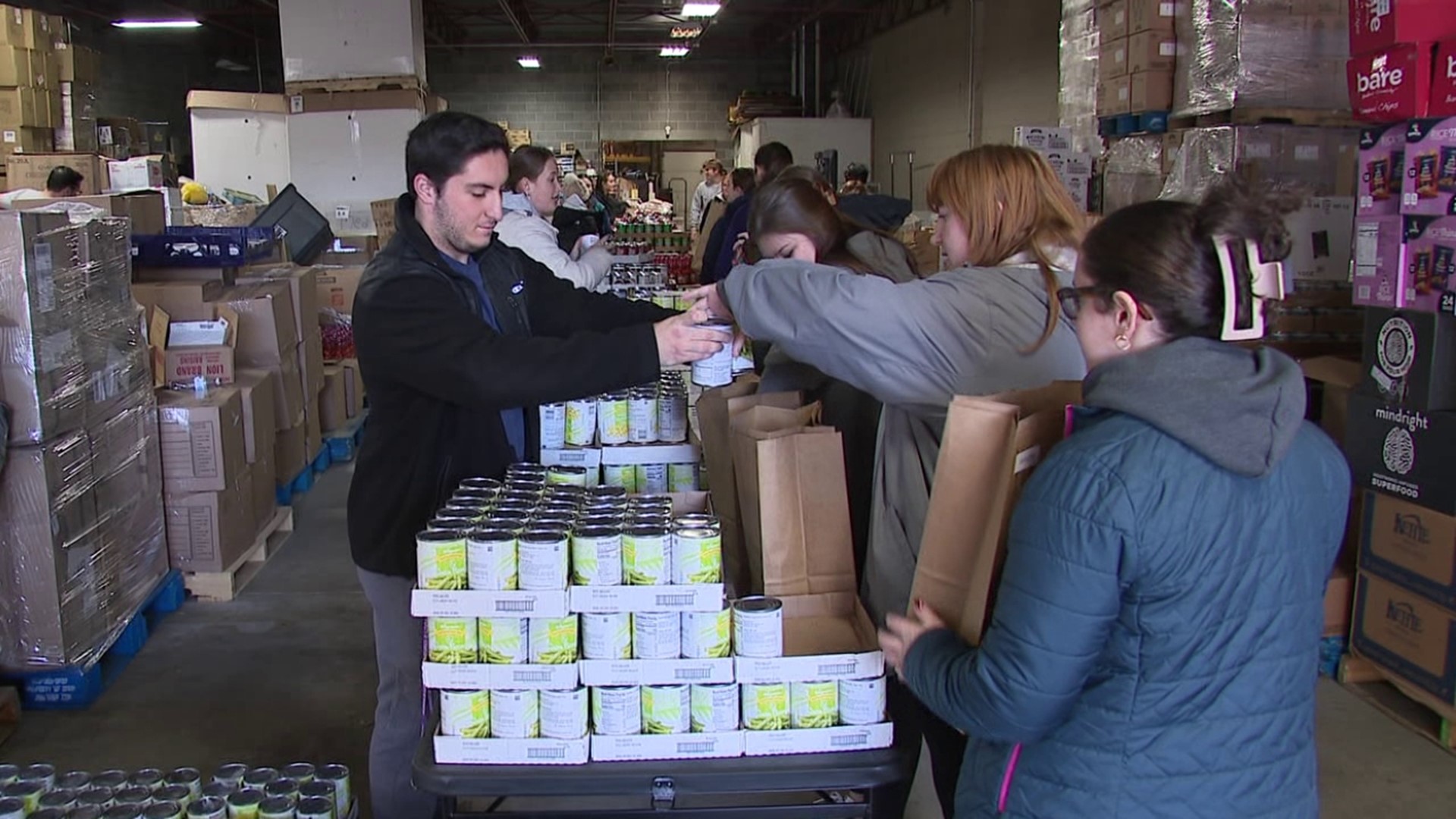 With Thanksgiving just days away, a nonprofit organization in Scranton is making sure folks have all the fixings needed for Turkey Day.