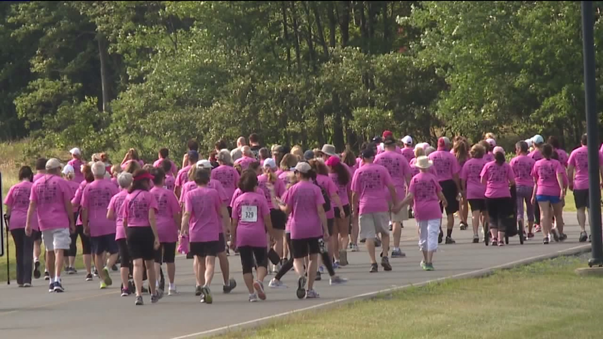 Running, Walking to Support Women Fighting Breast Cancer