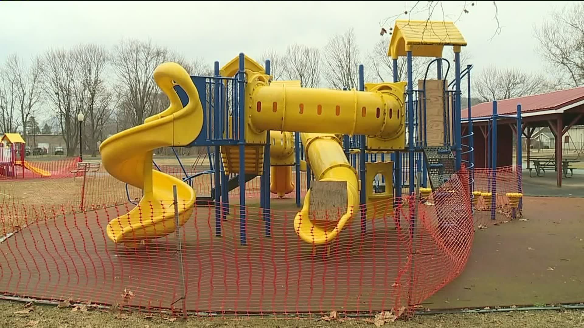 Officials in Lock Haven want to know who is responsible for the damage at Hoberman Park.