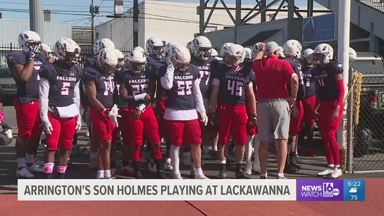 LaVar Arrington On Why His Son Keeno Holmes Chose to Play at Lackawanna College