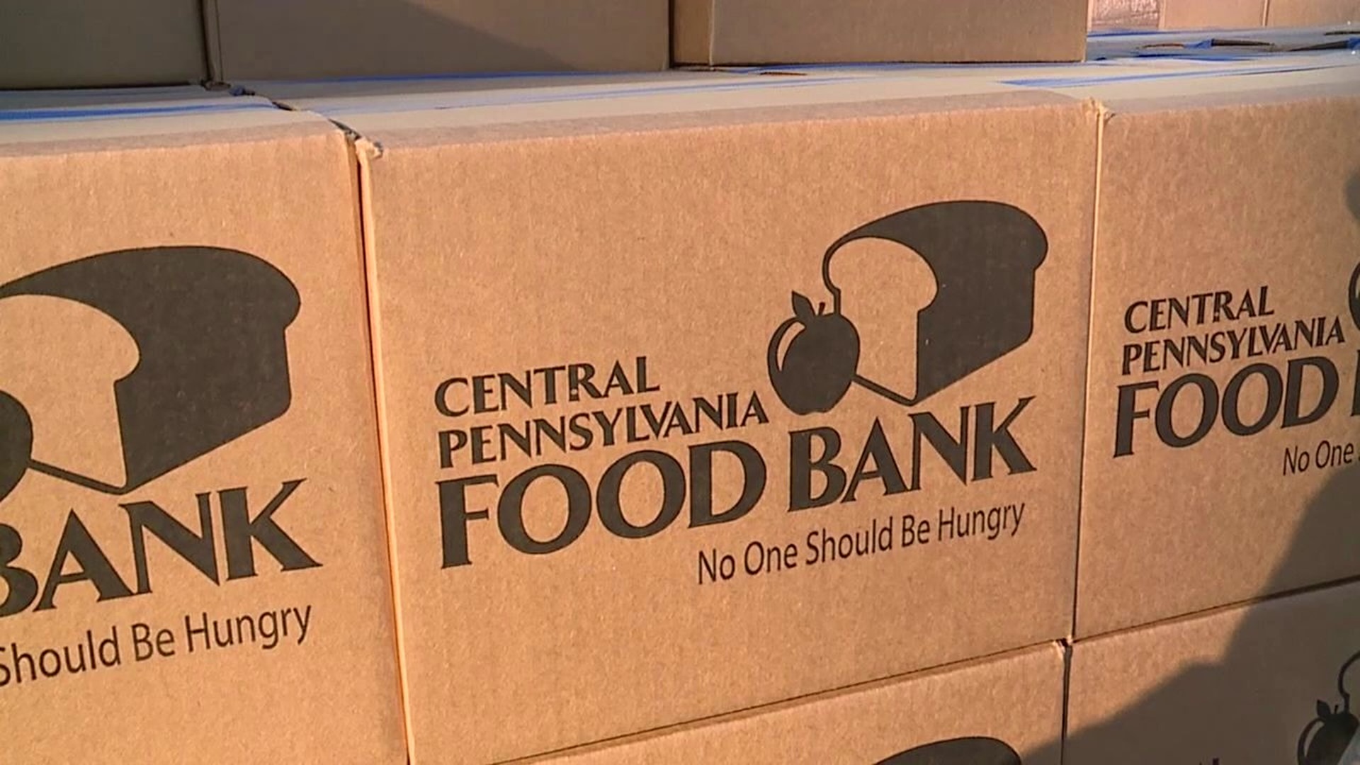 The demand for food is at a record high. Newswatch 16's Chris Keating shows us what the Central Pennsylvania Food Bank is doing to meet the demand.