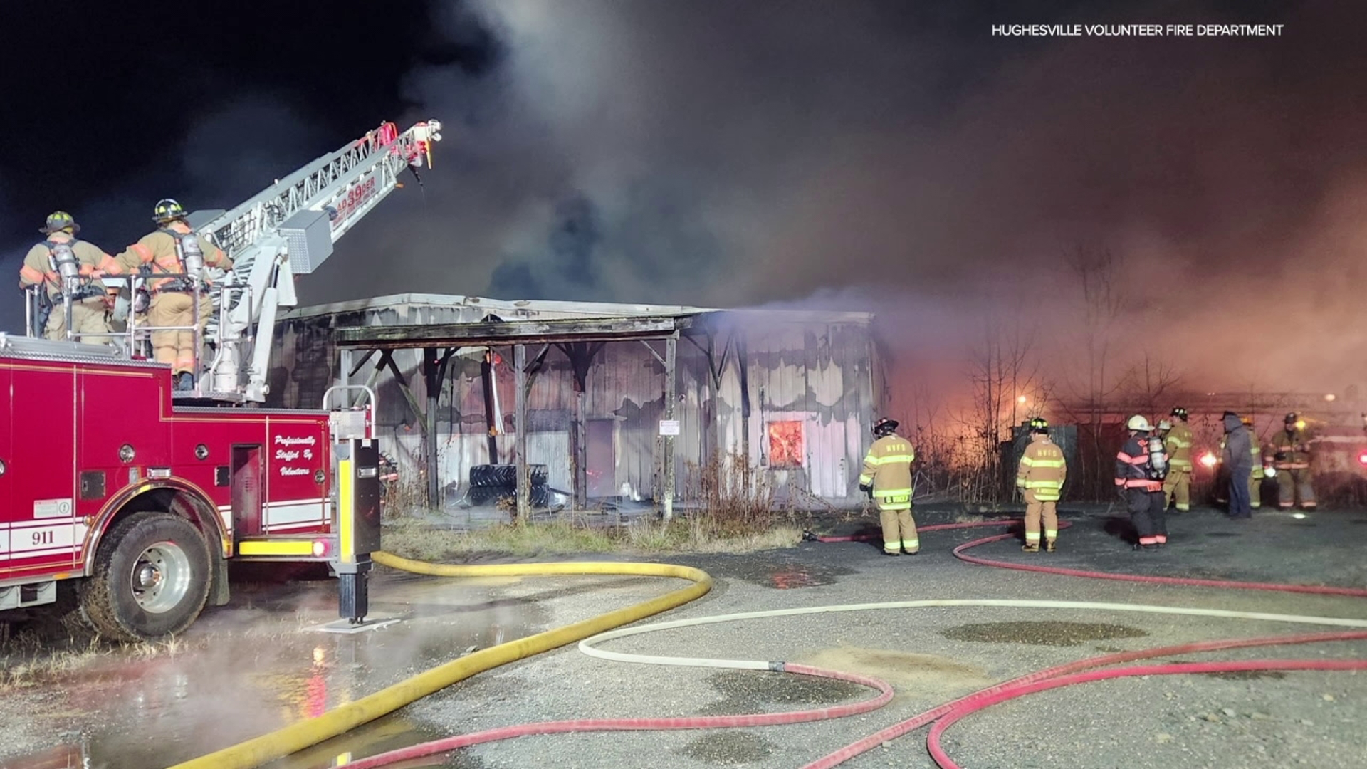 Early morning blaze damages excavating business in Sullivan County ...