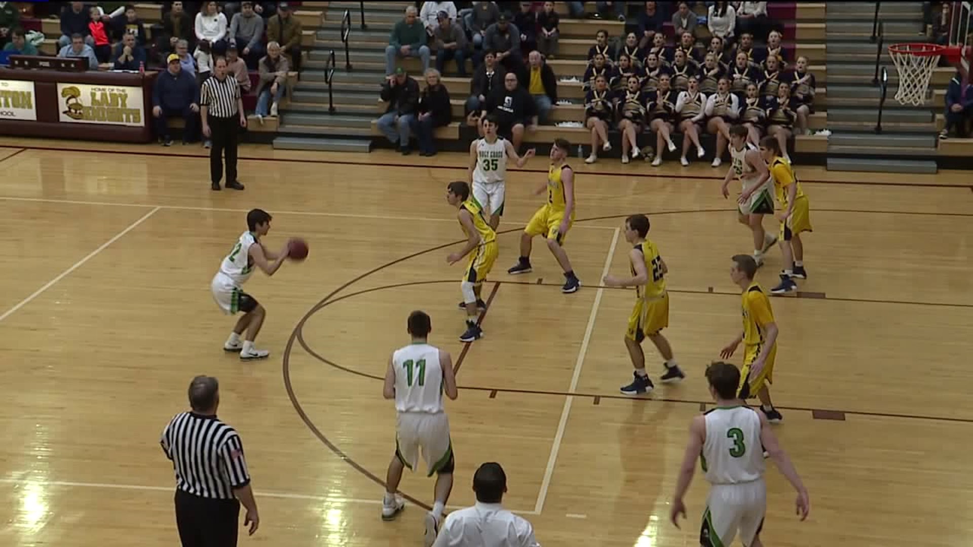 Holy Cross Tops Old Forge In District II "AA" Tournament