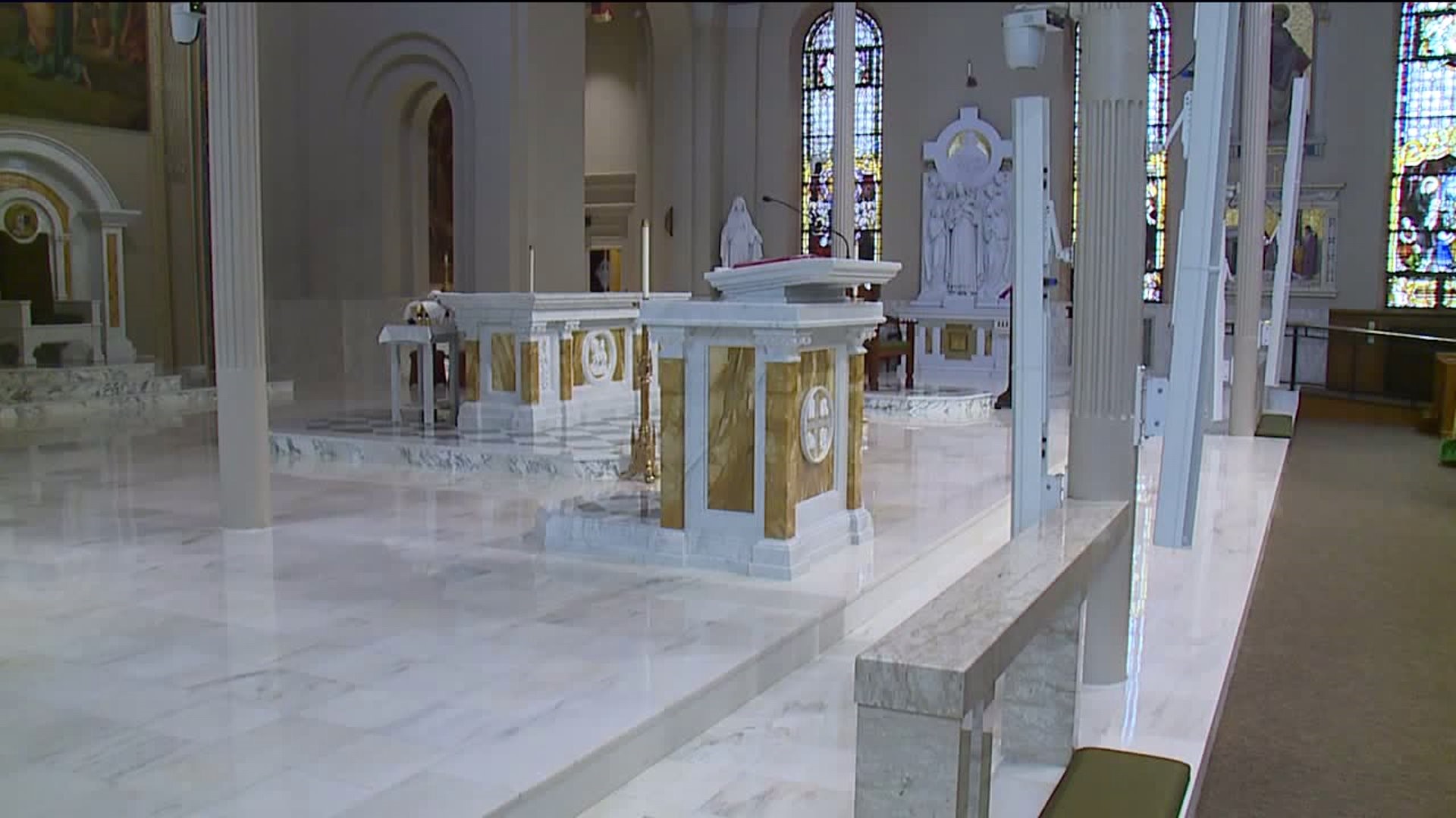 Renovated St. Peter's Cathedral in Scranton Reopens