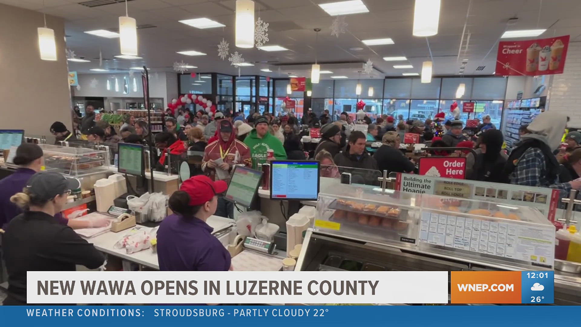 The excitement has been brewing. Now, Wawa has officially opened in Luzerne County.