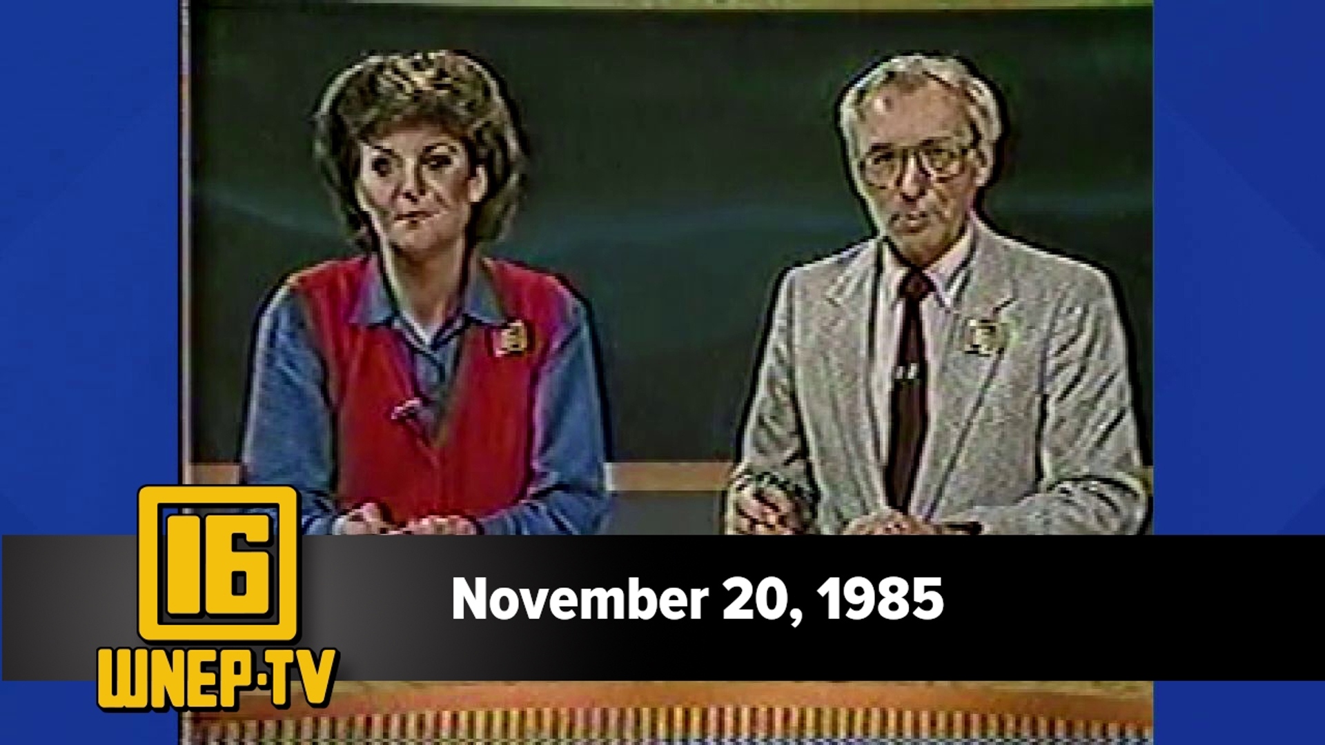 Join Karen Harch and Nolan Johannes with curated stories from November 20, 1985.