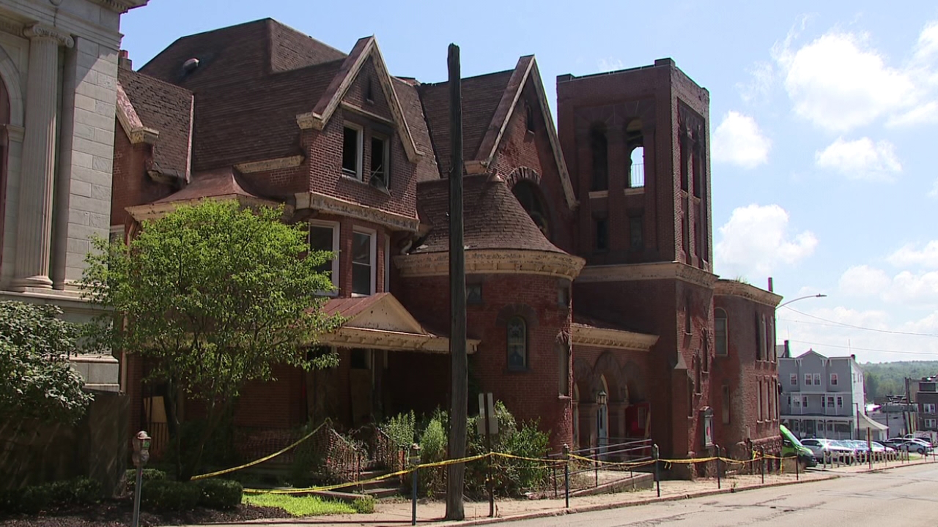 Flames that destroyed a century-old church in Luzerne County are now being investigated as a case of arson.