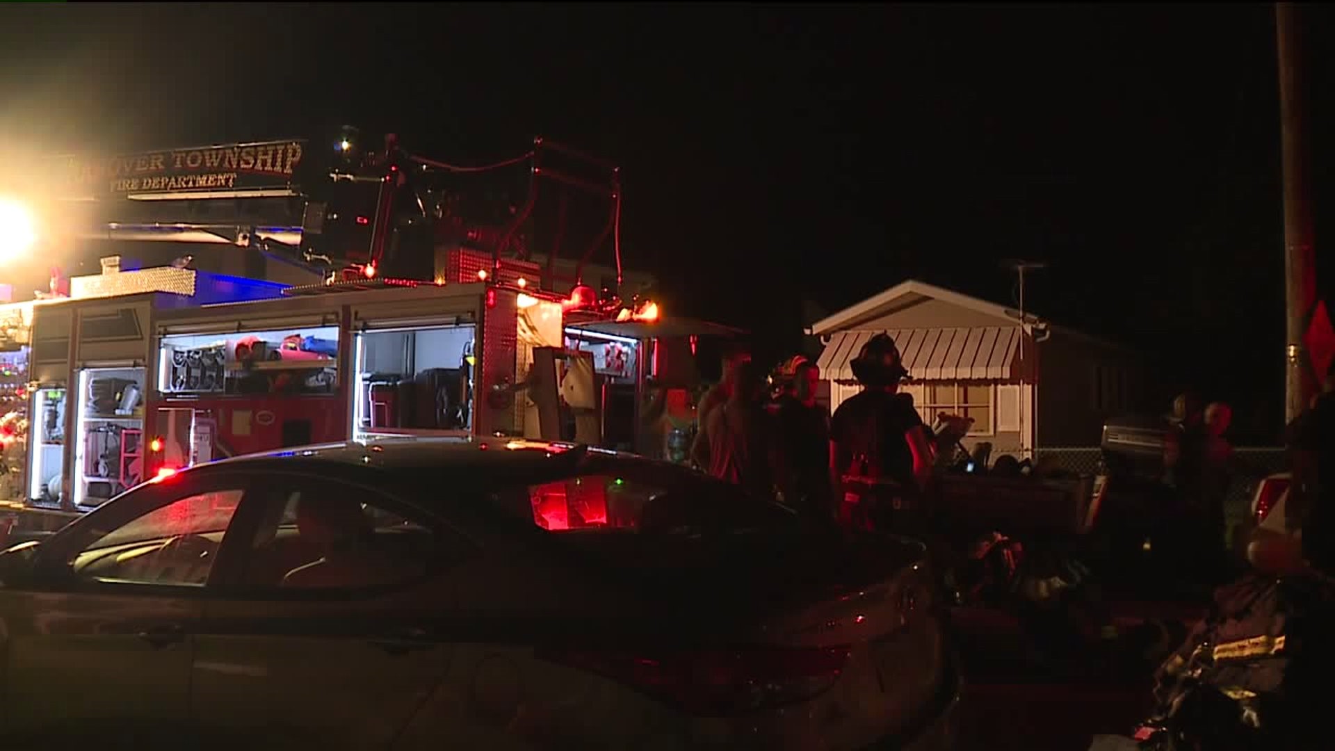 Flames Force Family From Home in Hanover Township