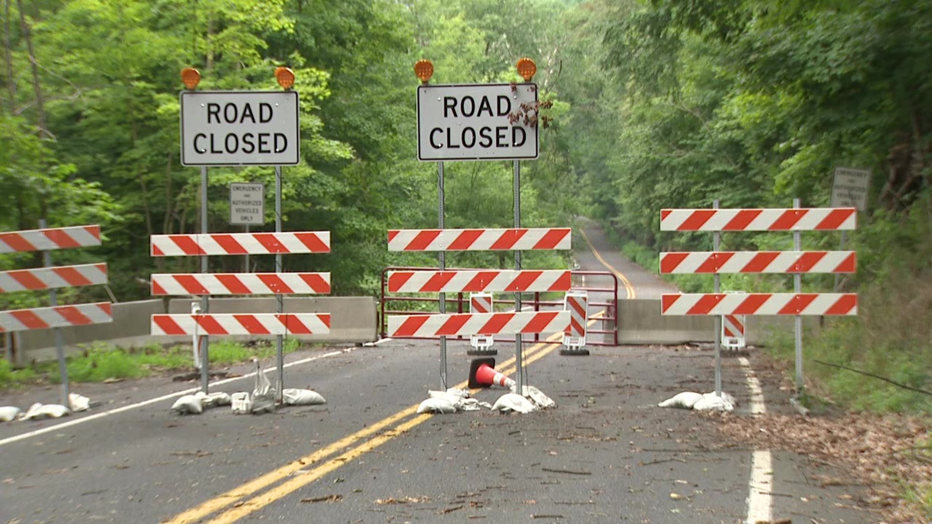 Route 611 in the Delaware Water Gap area has remained closed since December 2022, when heavy rains caused a rockslide along Mount Minsi.