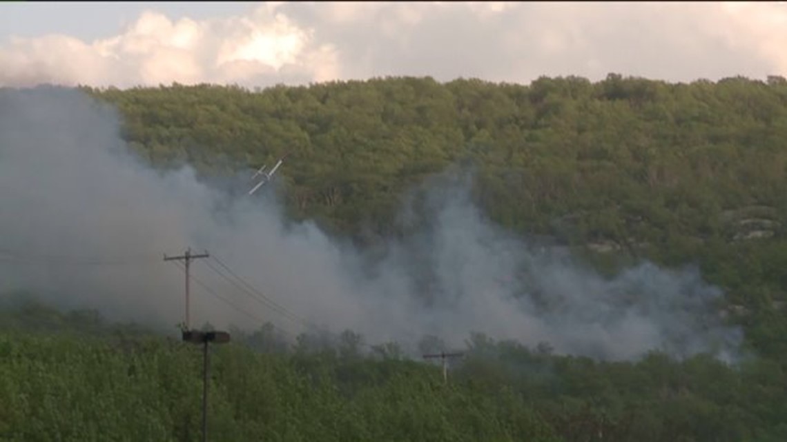 Crews Battle Brush Fire in Luzerne County | wnep.com