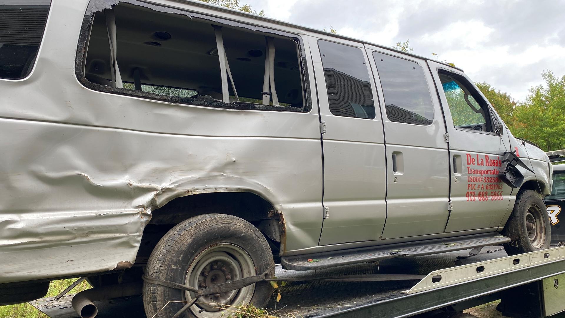 The crash happened around 4 p.m. Thursday on West 24th Street and Alter Street in Hazle Township.