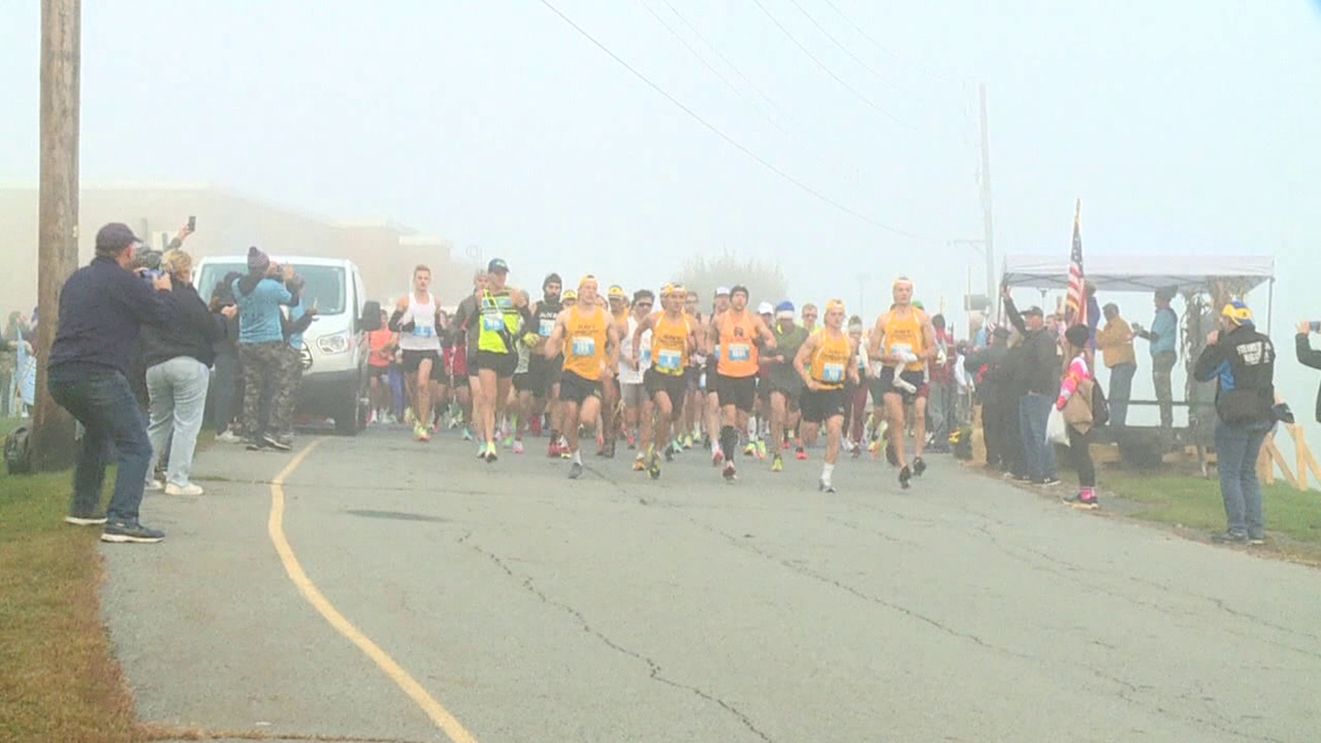 With rain on the forecast for Sunday, the day of the Steamtown Marathon, organizers prepare and hope for the best.