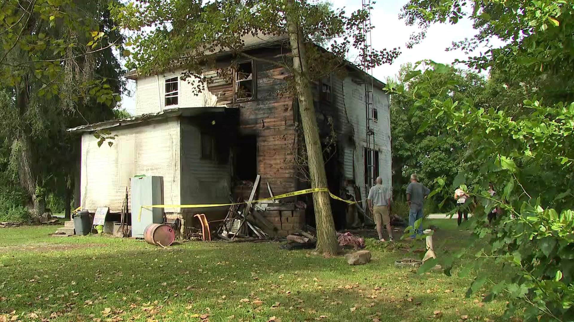 Donations are being collected for a man who lost everything after a deadly crash damaged his home in Northumberland County.