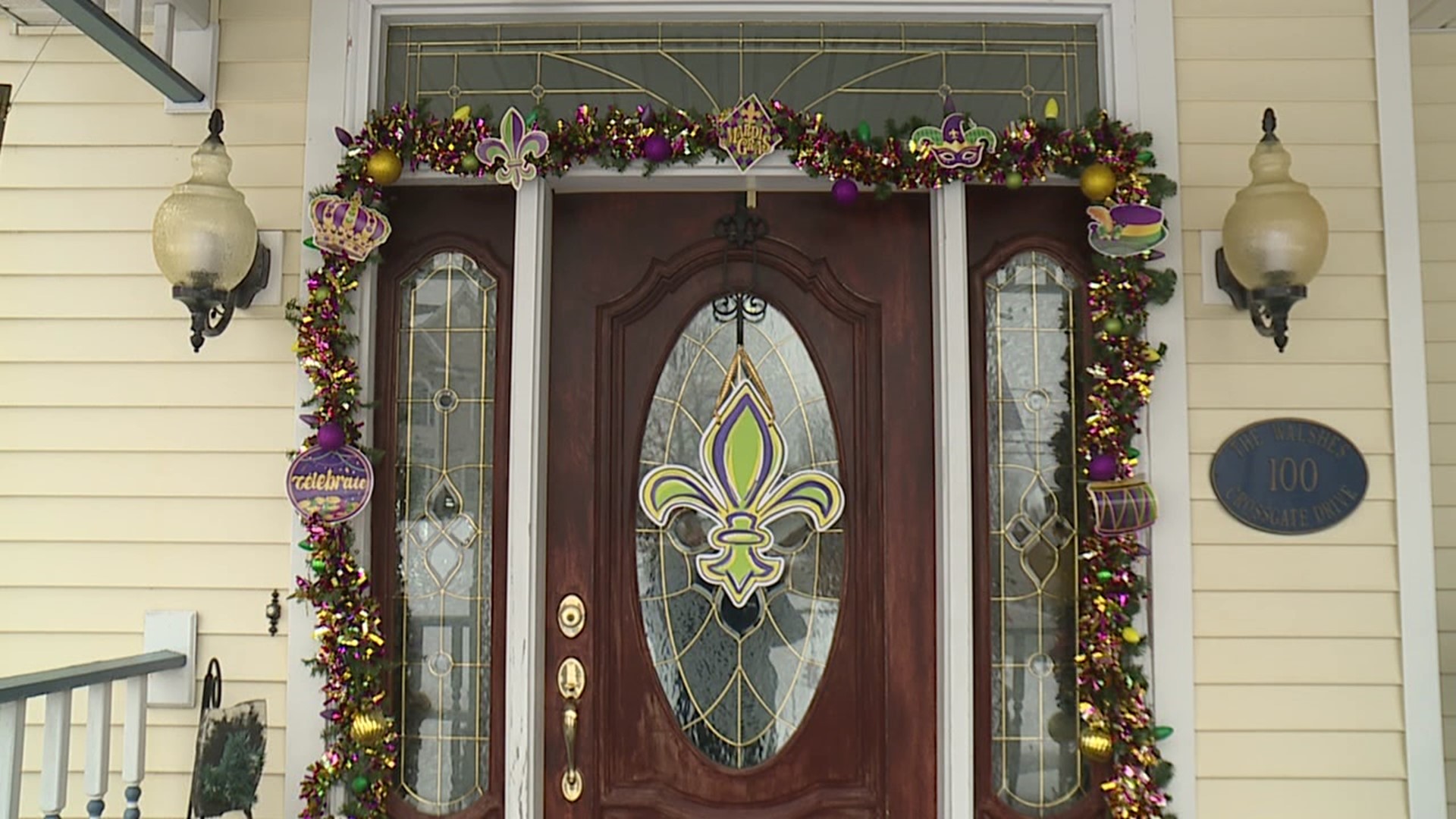 New Orleans came up with a socially distant way to celebrate Mardi Gras, and that effort spread as far as South Abington Township.