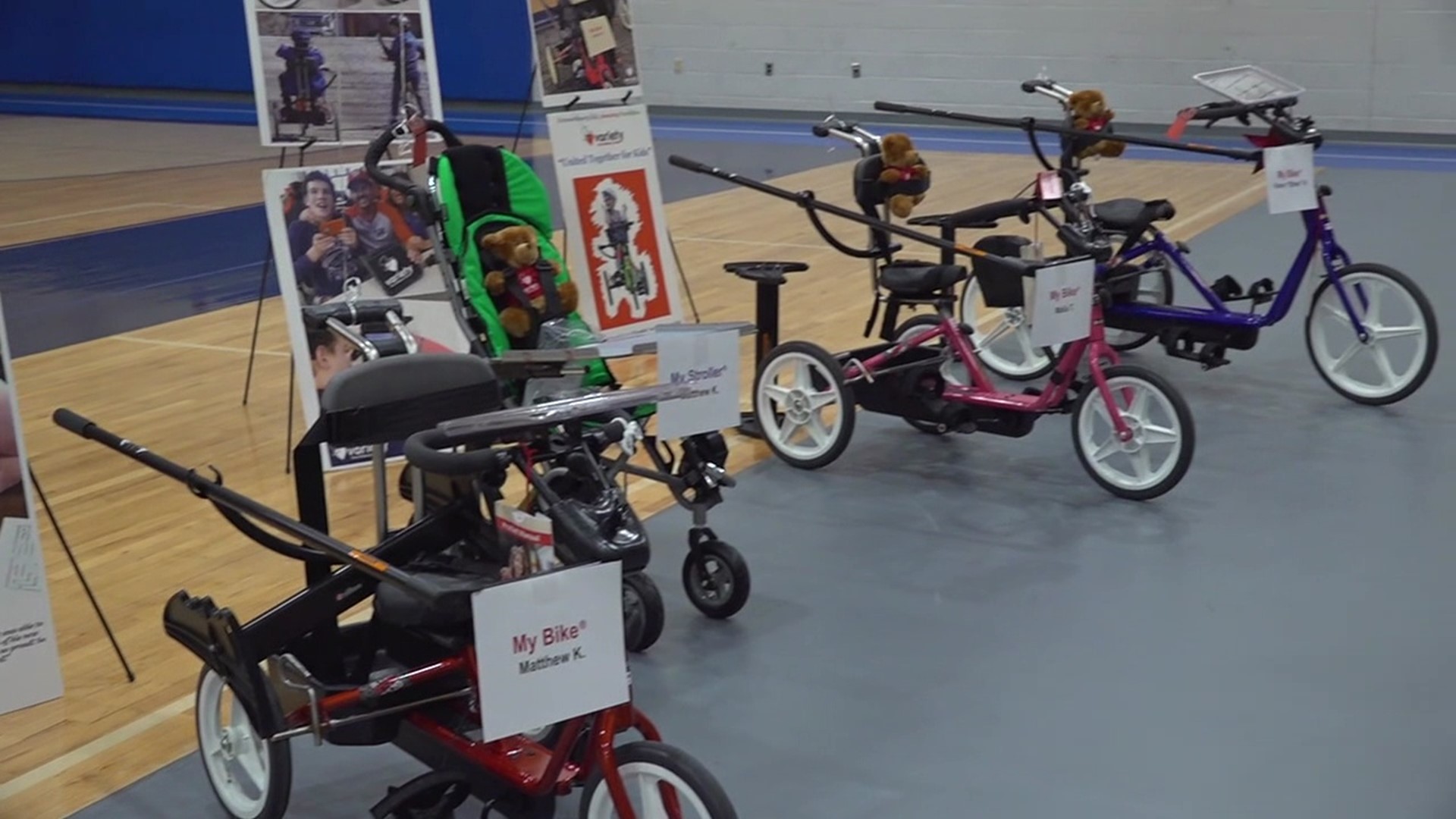 Newswatch 16's Emily Kress shows us how these bikes help families make very special memories.