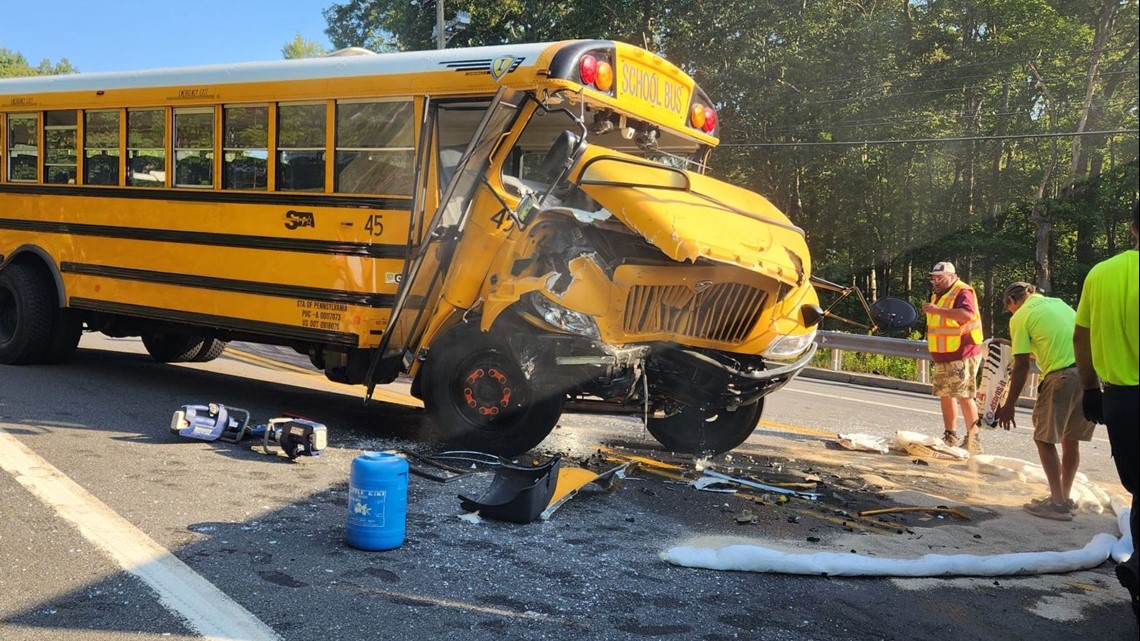 School bus crash: State police provide update on crash involving school ...