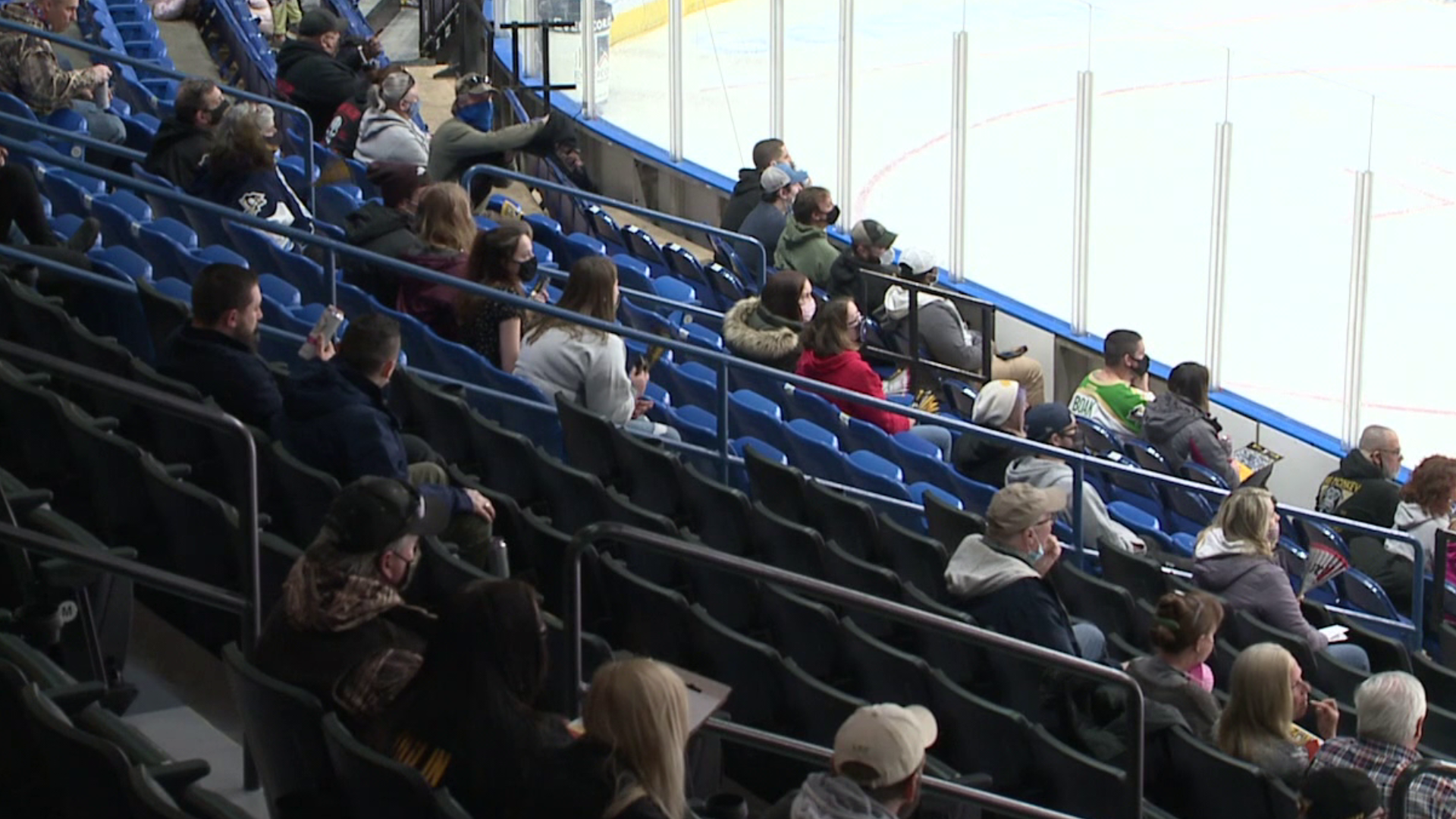 Friday marked the first time in a year fans could watch the Wilkes-Barre/Scranton Penguins.