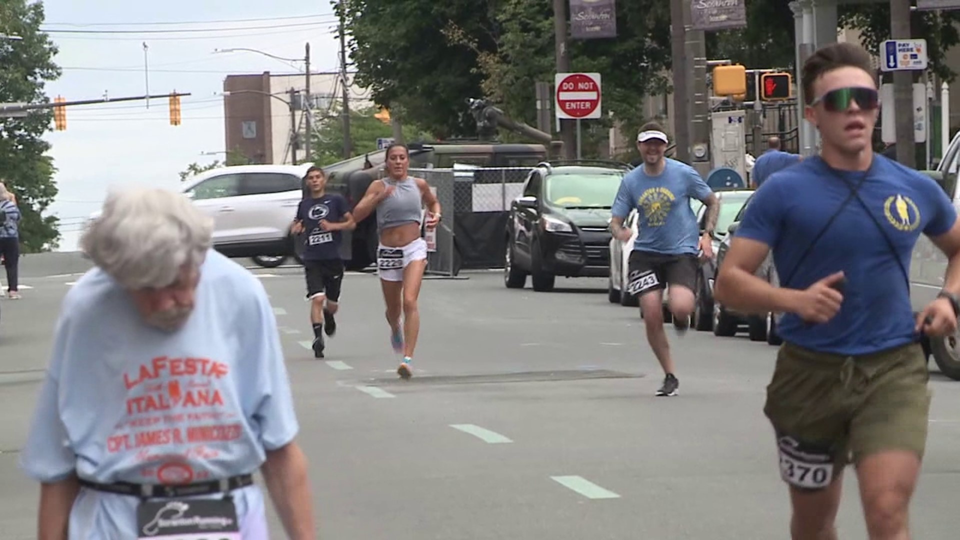 The Annual La Festa 5K tradition took place Saturday morning in downtown Scranton.