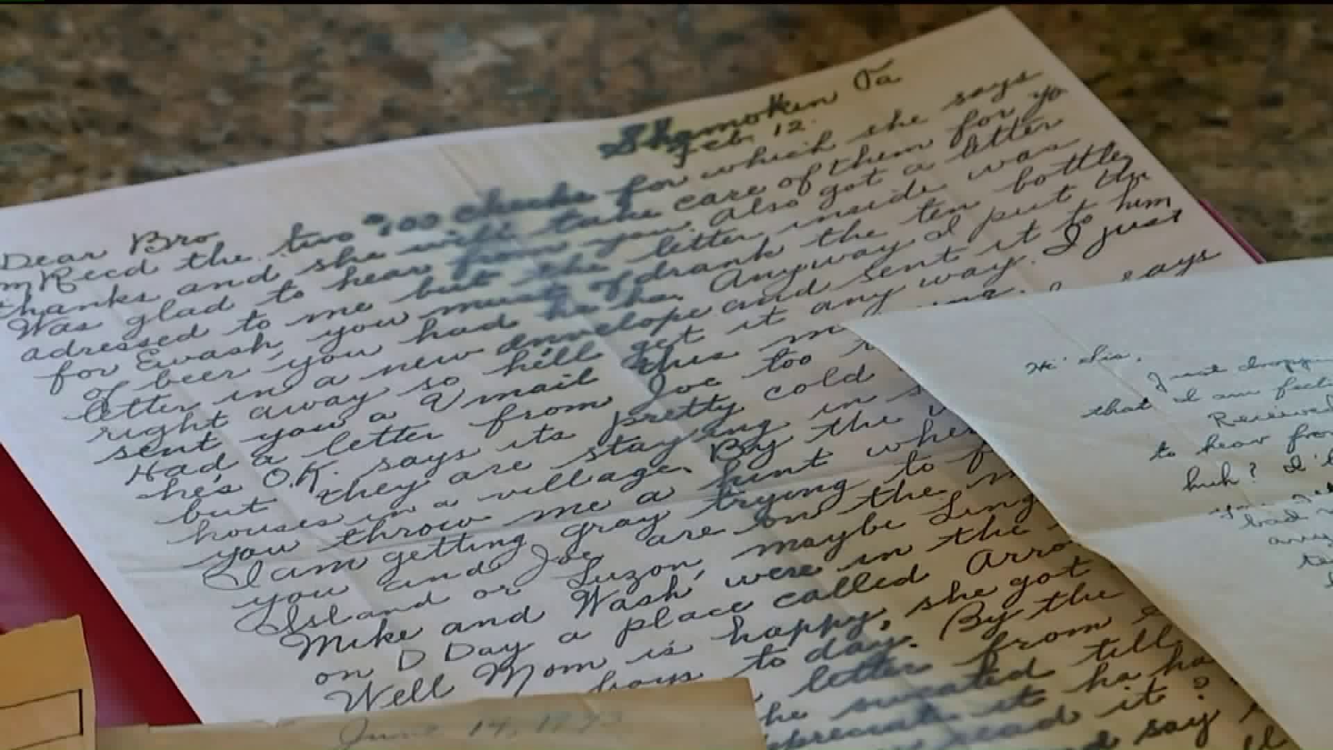 WWII Letters from the Past in Northumberland County