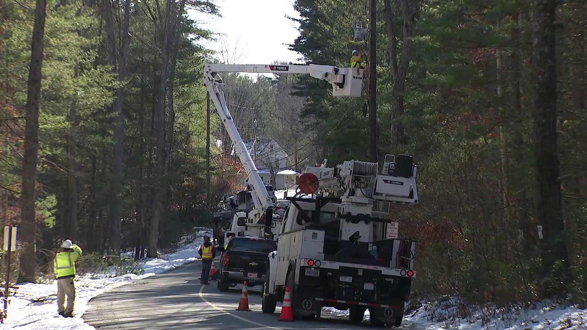 There are families going on day four without power after that November storm took down trees and power lines across northeastern Pennsylvania.