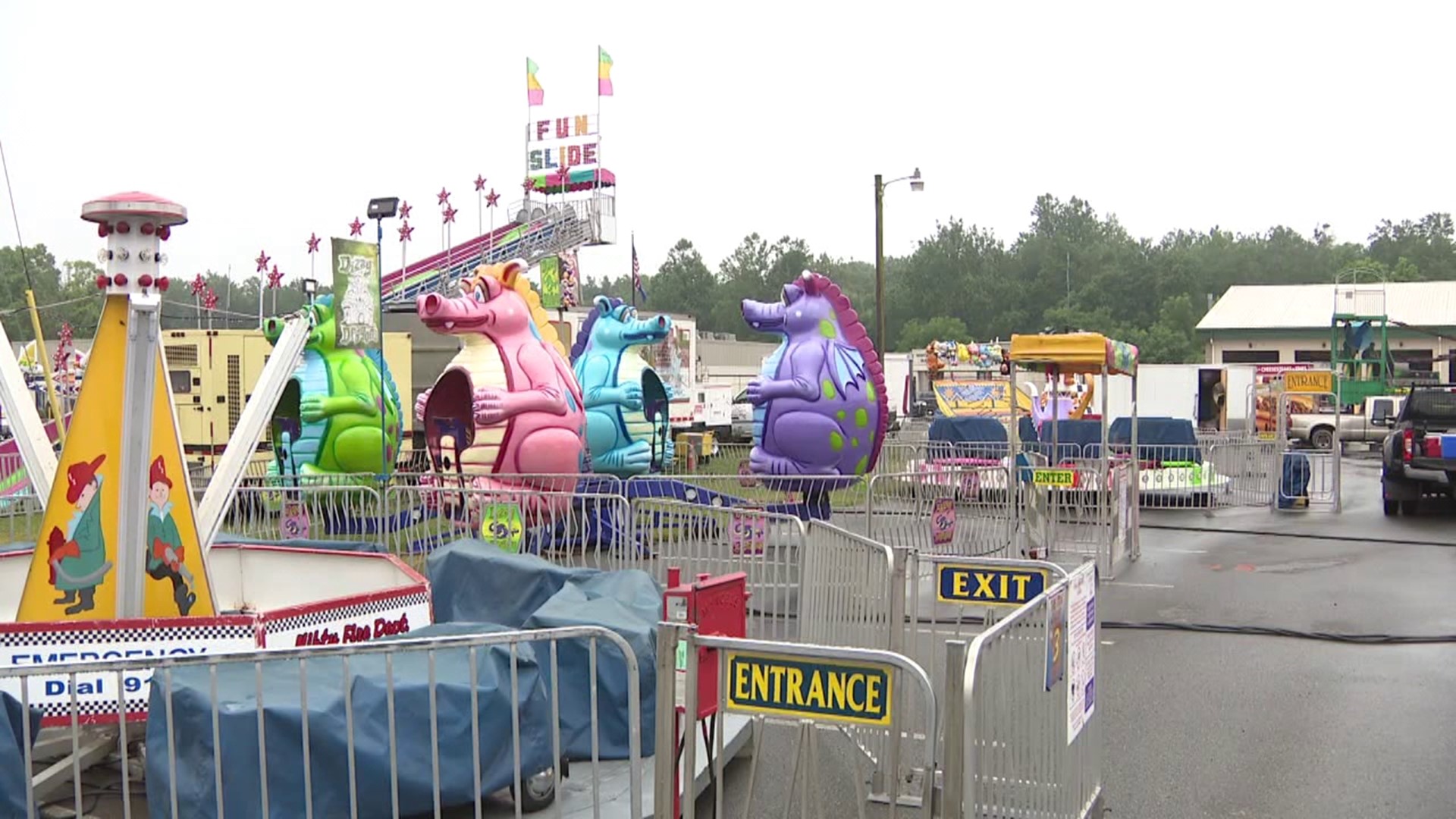 Money raised from the carnival will help the fire department purchase better equipment.