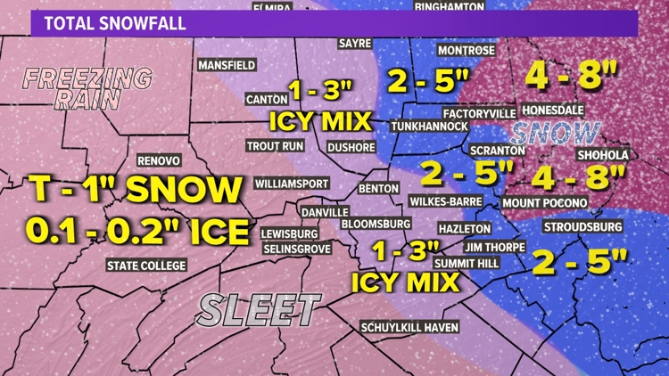 Snow and ice storm will slow travel after Christmas | Weather Impact ...