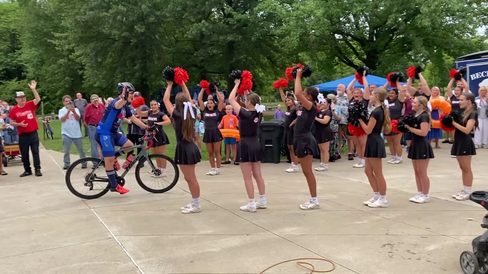 Morning Meteorologist Joe Snedeker weaved his way through central PA on Monday for Day 1 of Go Joe 27 with Newswatch 16's Chelsea Strub along for the ride.