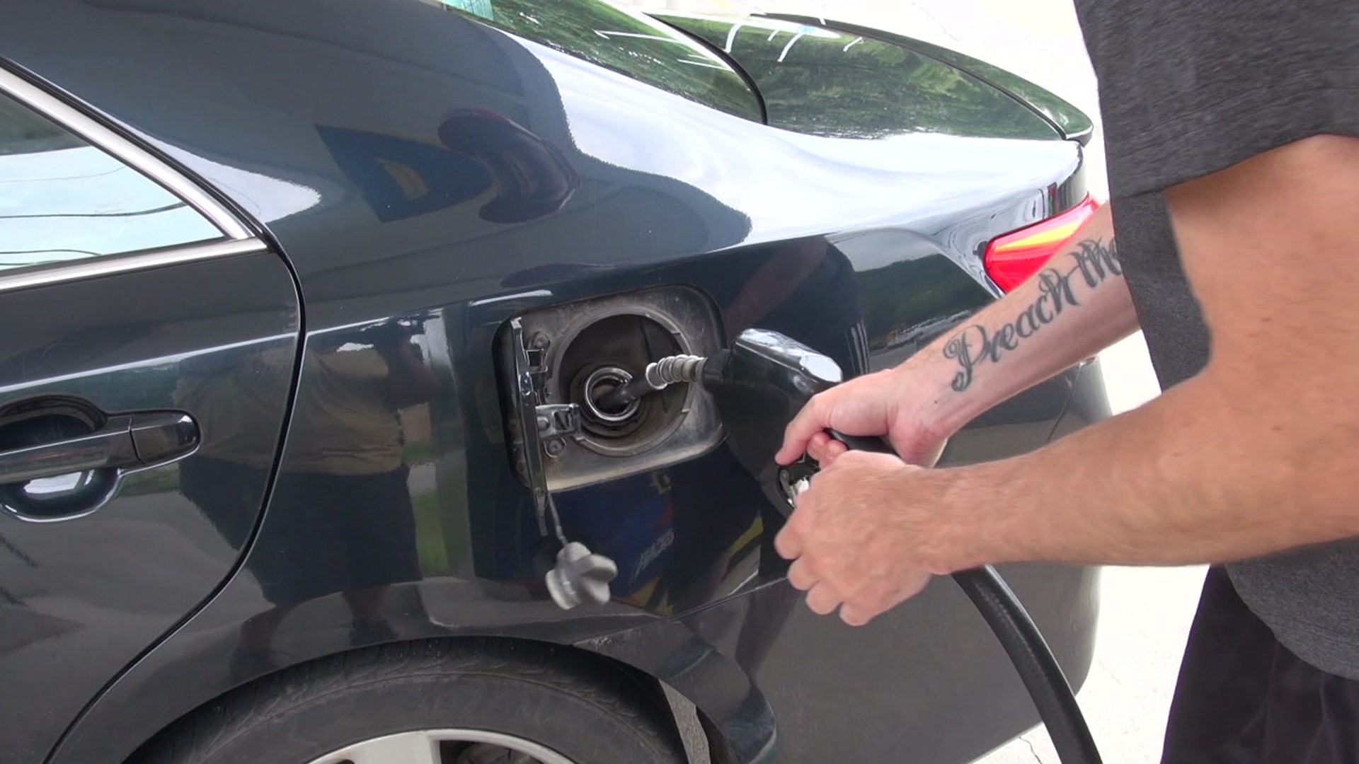 According to AAA, the average gas price of $3.17 per gallon is the highest cost of gas for the Fourth of July since 2014.