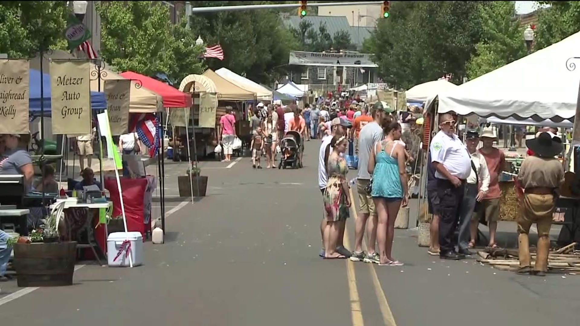 Danville will welcome people from all over our area this weekend as two big festivals take place. Newswatch 16's Chris Keating tells us what's in store.