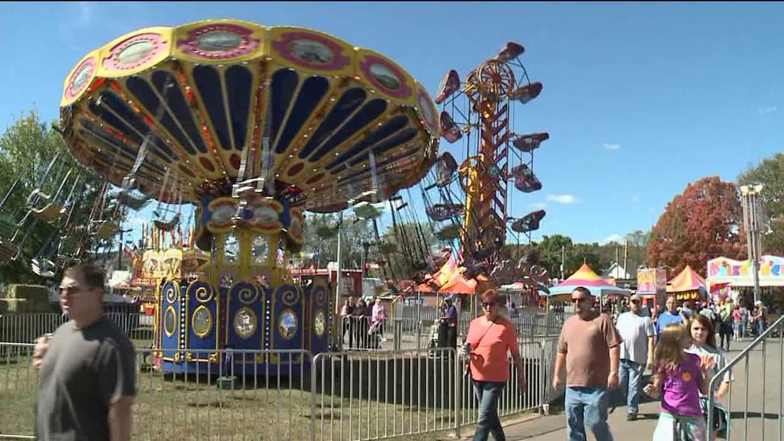 Rides and Games At The Bloomsburg Fair