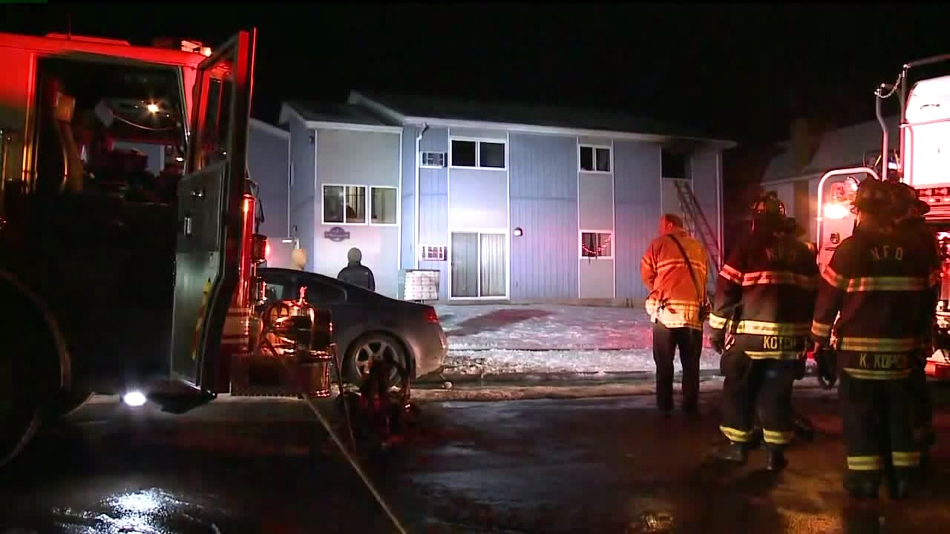 Five Displaced by Apartment Fire in Nanticoke