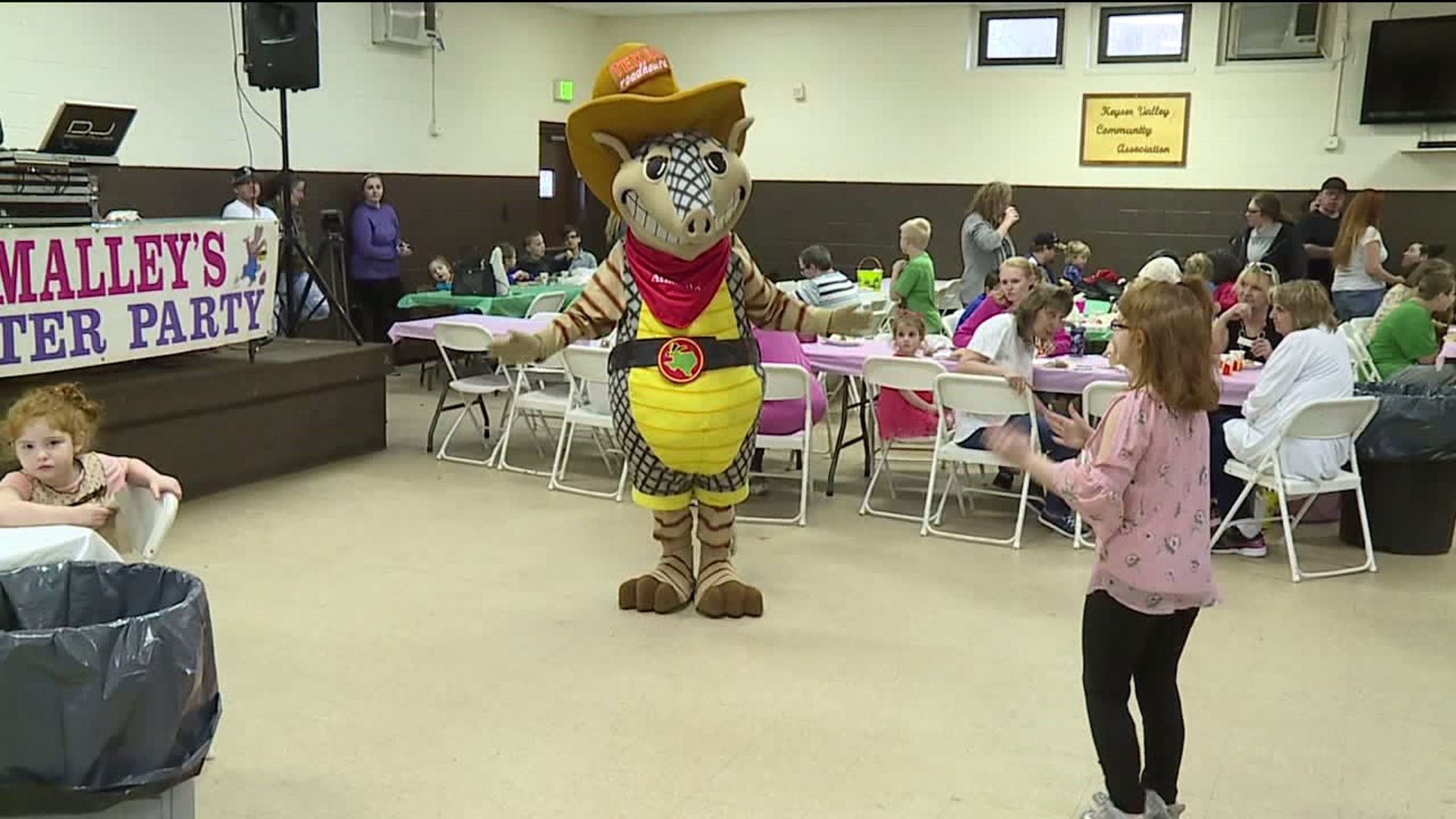 Dancing with the Easter Bunny and Other Friends in Lackawanna County