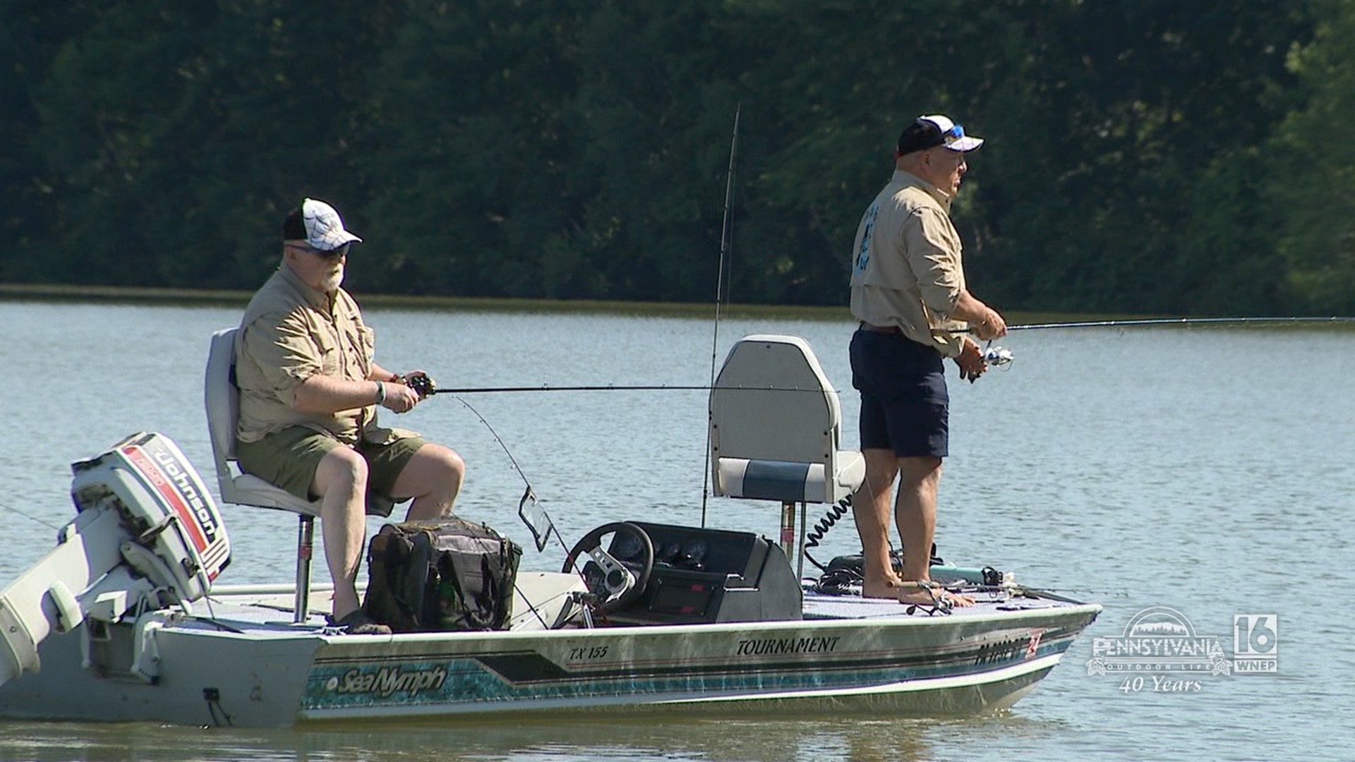 Bass fishing for 12 hours to raise money and awareness for prostate cancer.