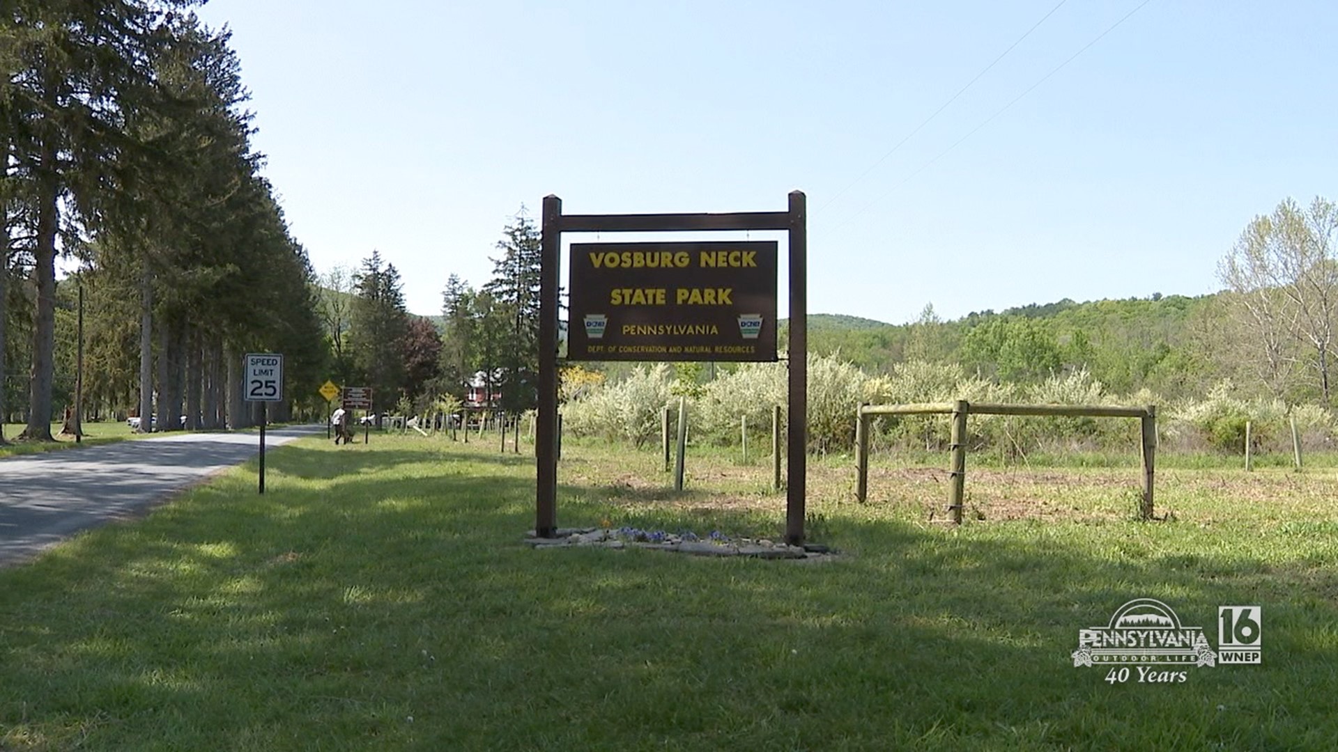 The newest state park in Pennsylvania.