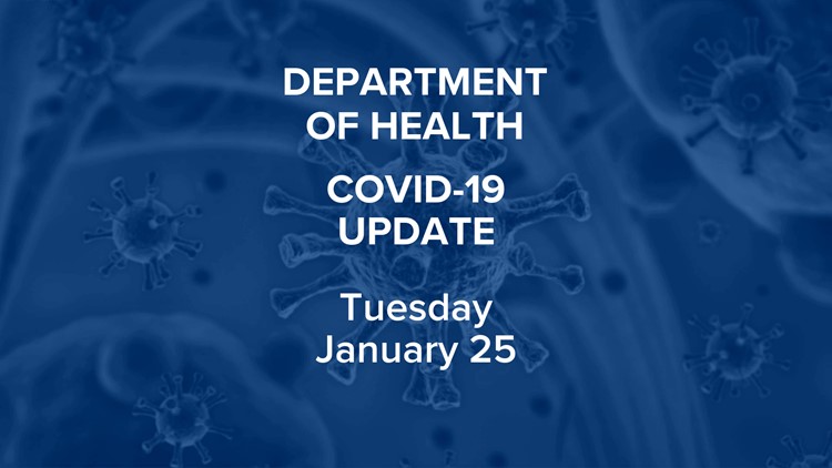 Here are the latest COVID-19 numbers in Pennsylvania for Tuesday, January 25