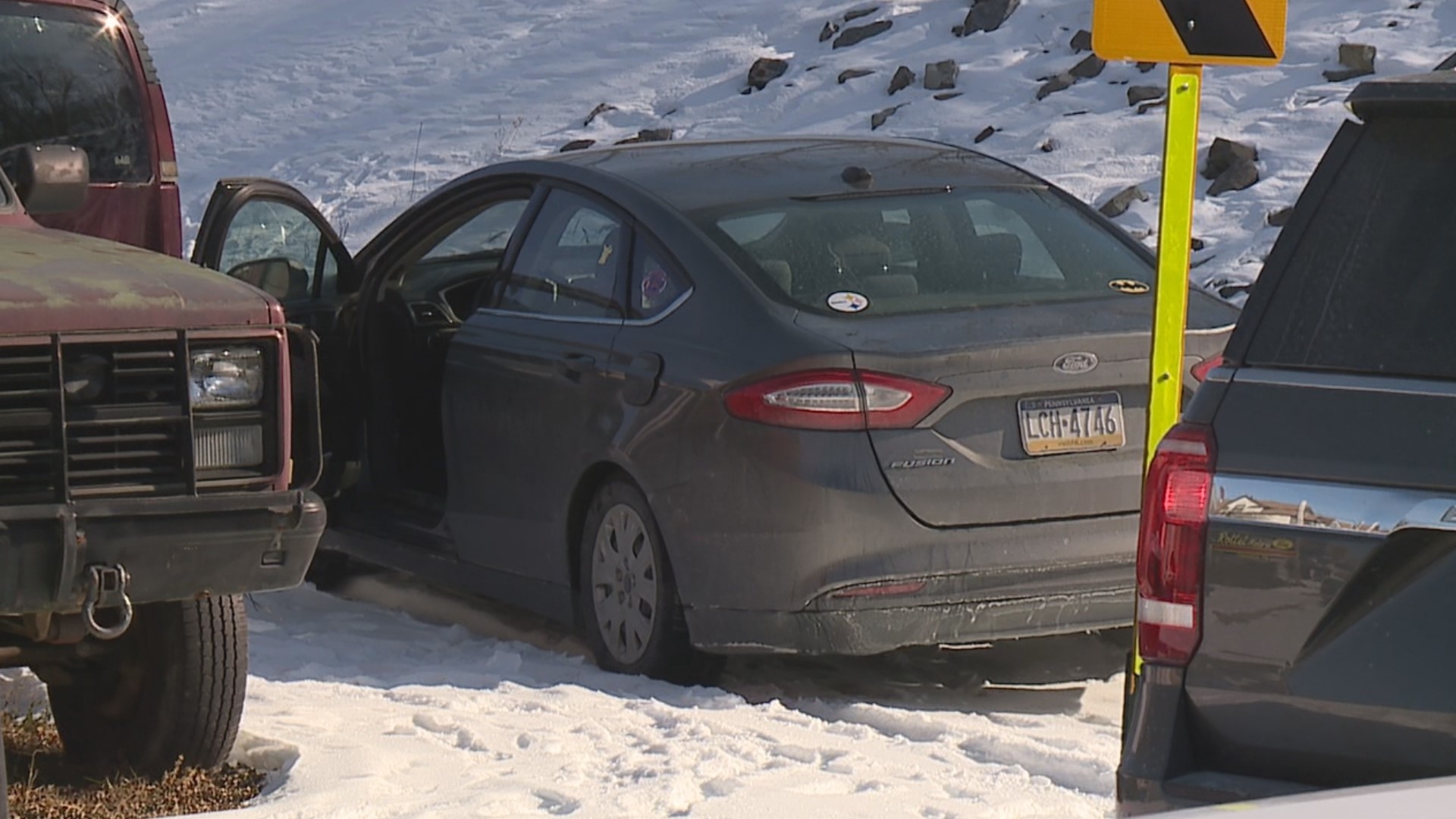 A brief, high-speed chase on Tuesday morning ended with an arrest in Lackawanna County.