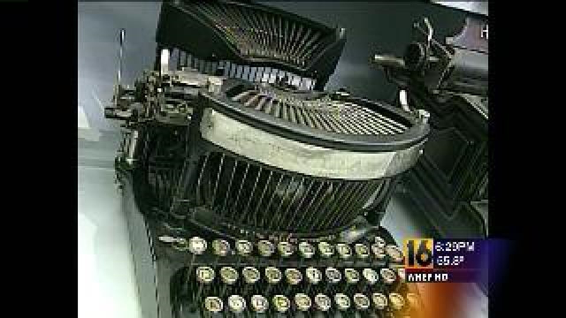 Typewriters On Display