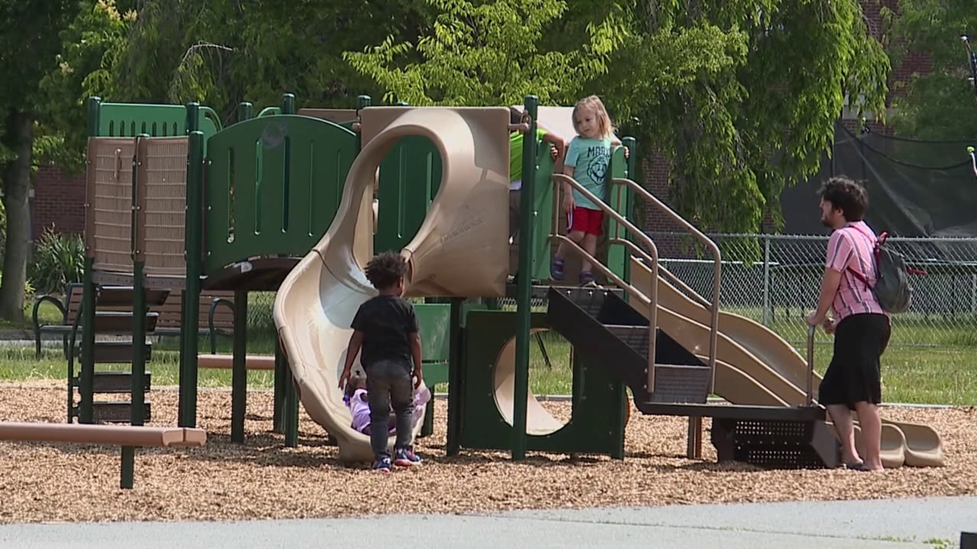 Williamsport is renovating many of its playgrounds and parks. One of them reopened to the public Thursday after being closed for nearly nine months.