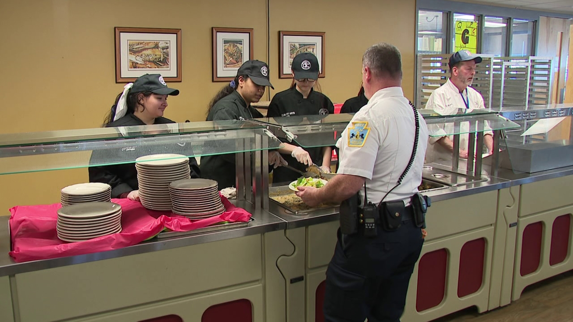 Culinary students in Scranton prepared a special meal for local heroes on Tuesday while also remembering the sacrifice made by so many first responders 23 years ago.