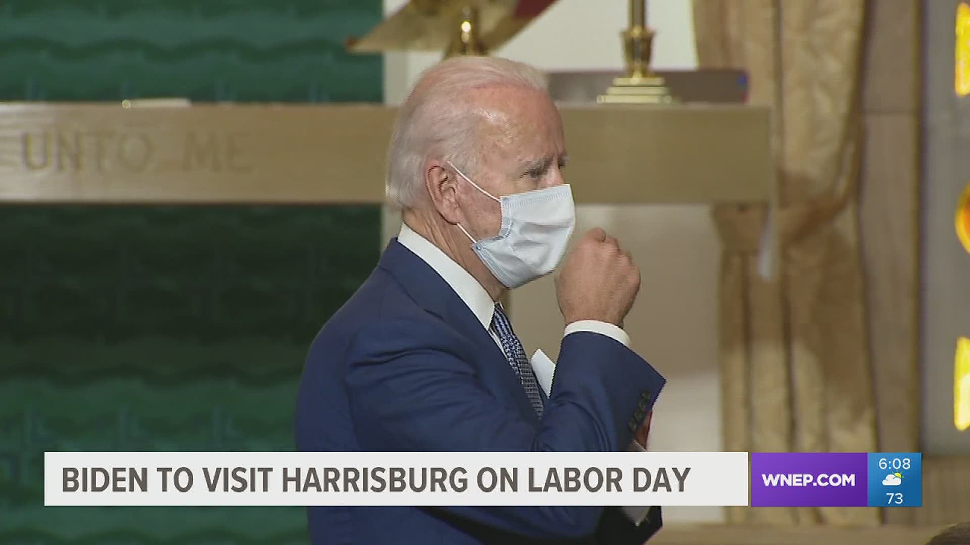 Democratic Presidential Nominee Joe Biden is planning on making a stop in Central Pennsylvania this Labor Day.