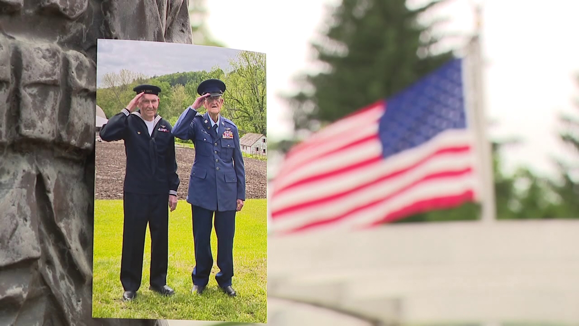 Our nation's heroes descended again on the beaches of Normandy 80 years after the initial invasion of D-Day. Among them were two local World War II veterans.