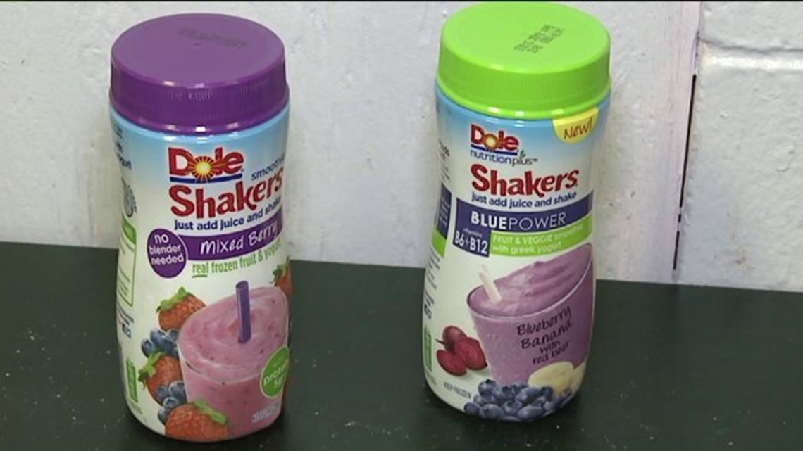 Taste Test Dole Smoothie Shakers