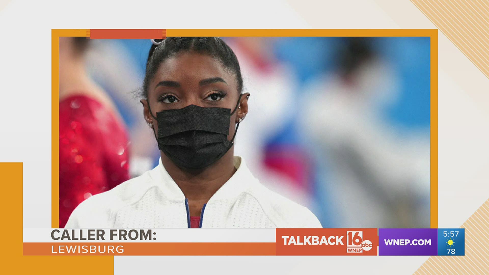 Callers voiced their displeasure with new CDC mask guidelines and did not come to the defense of Olympic superstar Simone Biles.