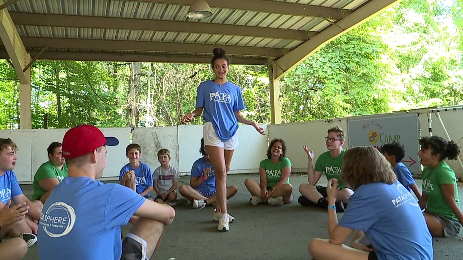 The Luzerne County annual summer camp makes it feel "like a family" and the little campers can't be happier.
