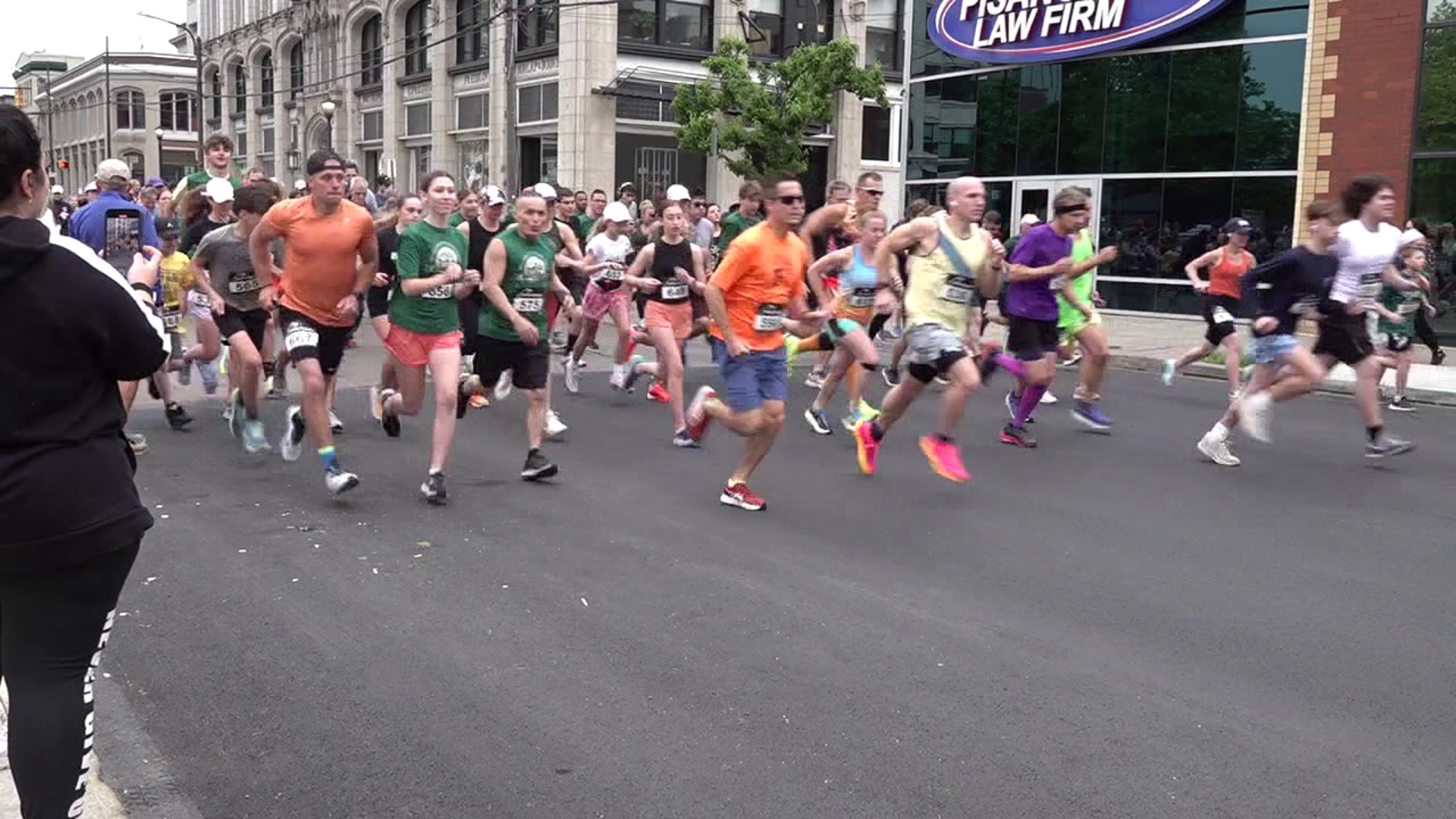 The Heroes of All Kinds 5K Run/Walk kicked off before the Armed Forces Parade Saturday morning in Scranton.