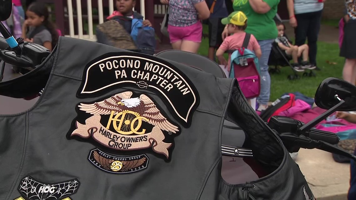 Monroe County bikers give out backpacks - Vimarsana News