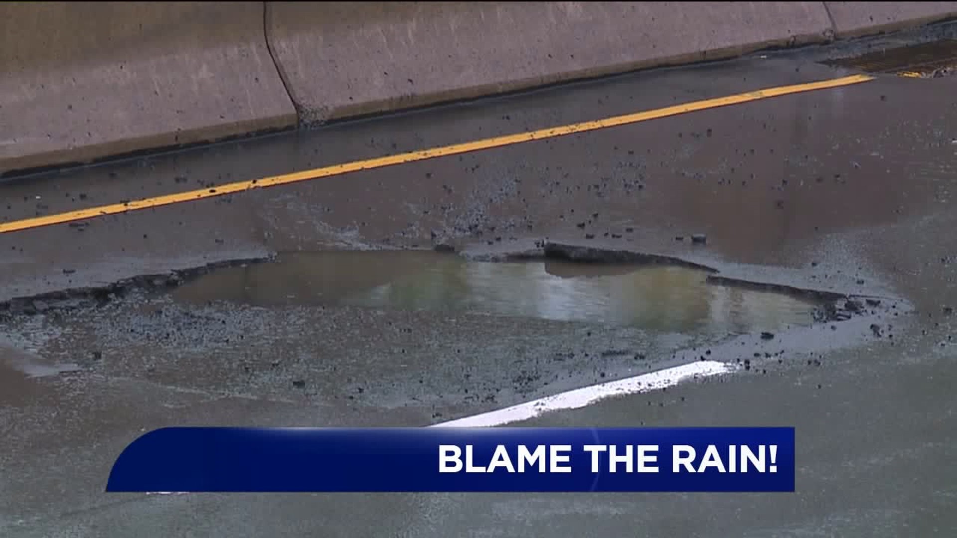 Hole Opens up on Business Route 6