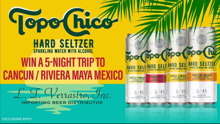 Topo Chico Mexican vacation giveaway