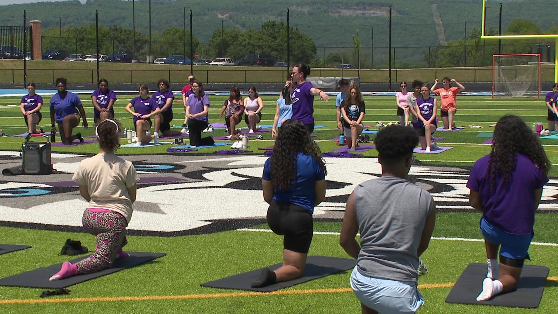Newswatch 16's Emily Kress shows us how some high school students at Wilkes-Barre Area spent part of this sunny day.