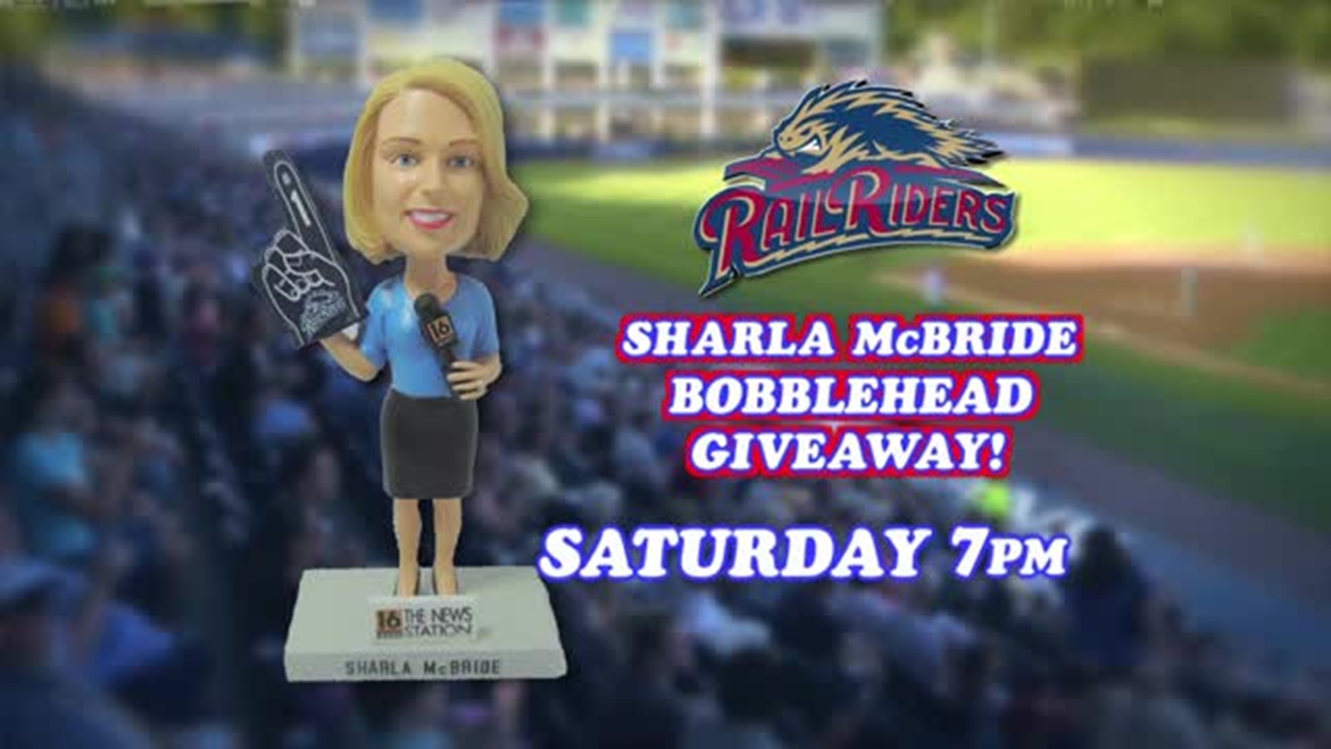 Get Your Very Own Sharla McBride Bobblehead